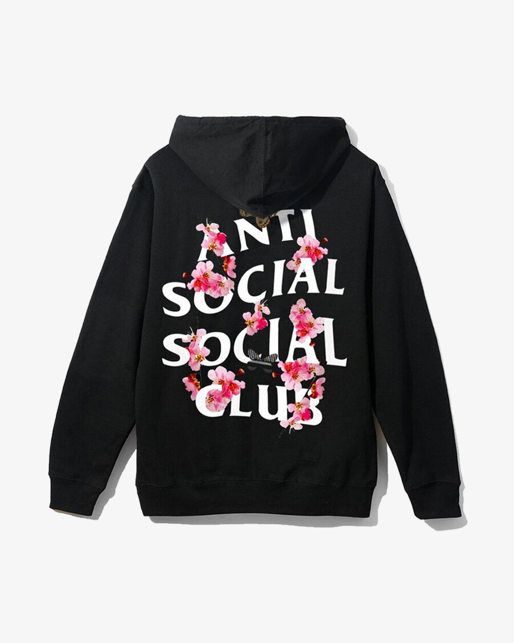 ASSC KKOCH CHERRY BLOSSOM BLACK HOODIE -