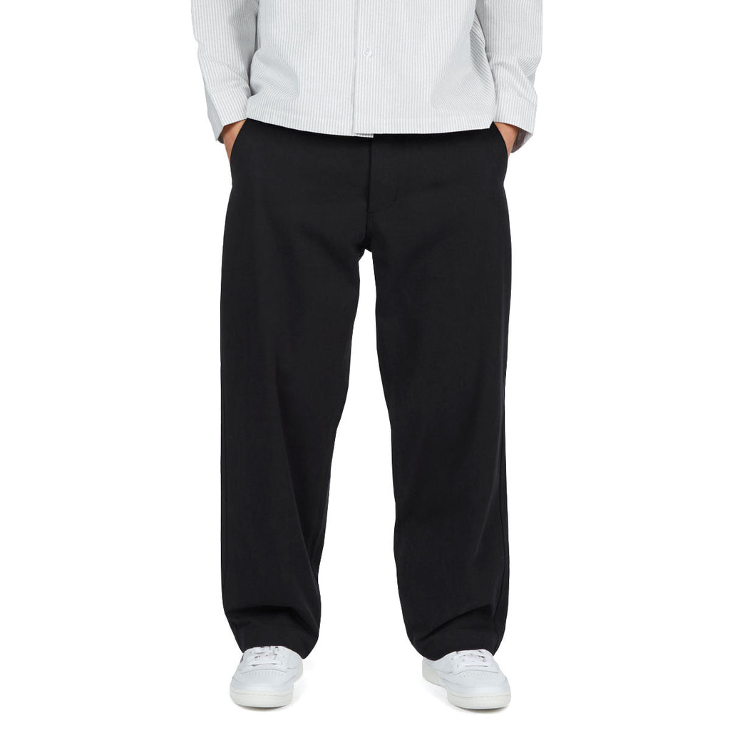 CCS Wide Leg Chino Pants - Black