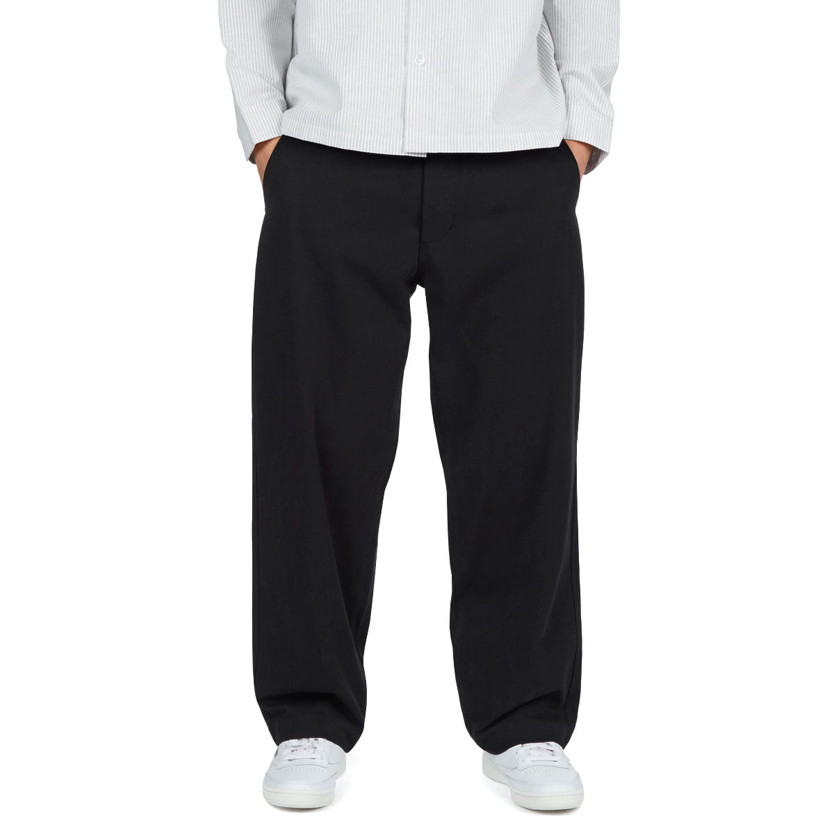 CCS Wide Leg Chino Pants - Black