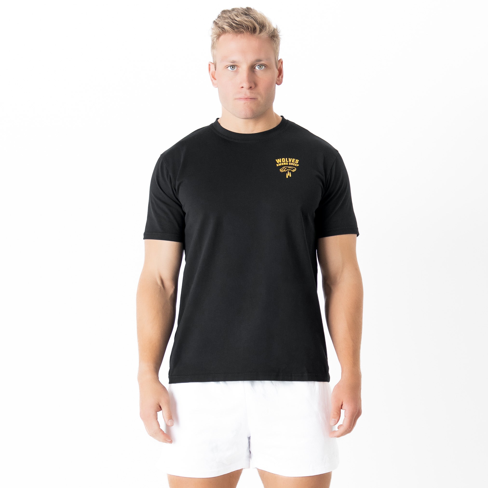 WOLVES AMONG SHEEP T-SHIRT v2 - YELLOW/BLACK