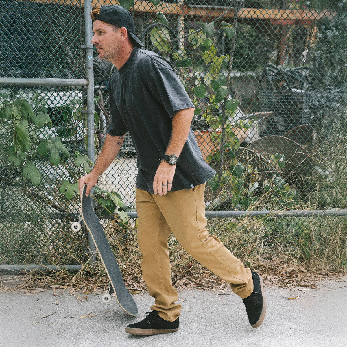 CCS Straight Stretch Chino Pants - Khaki