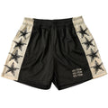 VENTED MESH SHORTS ALL STAR - BLACK / CREAM